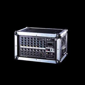 长沙凯力功放机1000/2400/3000w专业航空箱一体式8路调音台大功率