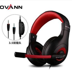 ovann/欧凡 X4  双插护耳台式电脑头戴式游戏网课语音耳机带麦克