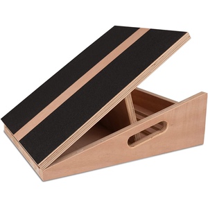 多档调节木质斜板拉筋板斜踏板小腿拉伸板拉筋板运动健身训练器材