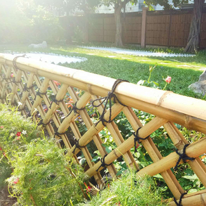 00共守此生淘宝日式竹竿竹子竹篱笆竹院墙竹屏风花园庭院竹围栏栅竹