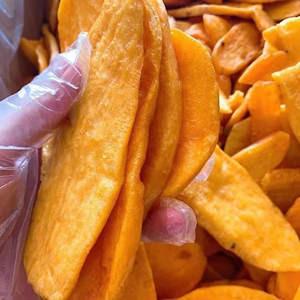 汕头南澳岛香脆金薯片农家自制红薯干地瓜特产办公即食零食一斤装