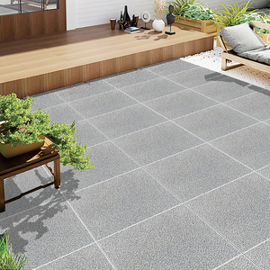 经典室外露台庭院地砖600x600防冻瓷砖院子花园麻石通体全瓷60x60