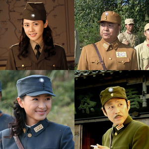 戎装缘品牌正品民国军帽 国军男女特务帽送帽徽 军人士兵军官帽子