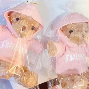 林俊杰圣所熊圣诞熊新年熊圣所周边小熊朋友熊公仔生日礼品熊玩具