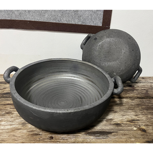 包邮织金纯手工陶土中式土砂锅双耳加厚火锅汤锅商用家用小号大号