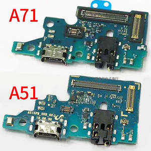 适用三星A51尾插小板 A515F耳机孔USB充电口 A71送话器 A715F喇叭