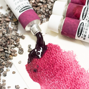 胭脂#2 carmine lake#2天然昆虫植物类管装水彩颜料12毫升手工做