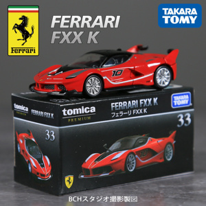 正品TOMY多美卡TOMICA 黑盒TP33法拉利FXXK合金车模跑车模型礼物