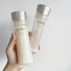 保税巨折 elixir怡丽丝尔优悦活颜水乳1号清爽2号滋润水170/乳130