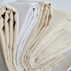 布料裁剪涤棉纯白立裁白亚麻布料布料立体胚布服装设计样衣3m起发