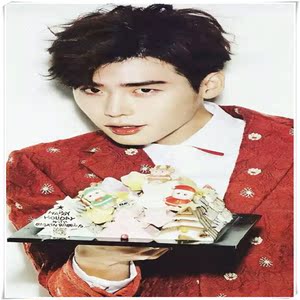 定制李钟硕男明星500/1000片成人木质拼图女闺蜜生日礼物装饰画