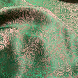 夏季新款19姆米双色真丝锦缎高级定制服装面料