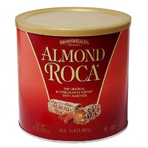 美国Almond Roca乐家杏仁糖扁桃仁巧克力糖1190g822g284g进口零食