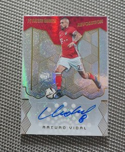 vidal 比达尔 智利 拜仁慕尼黑 革命 签字卡【足球球星卡】