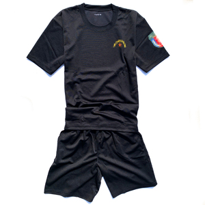 正品新款特种兵黑色体能服套装速干透气短袖圆领训练t恤男女半袖