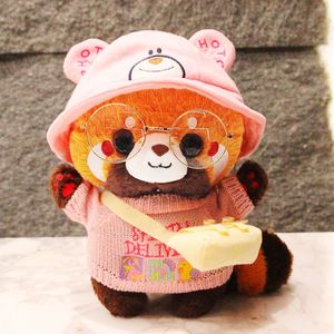 可爱小熊猫浣熊玩偶毛绒玩具新款布偶娃娃公仔女生创意的生日礼物