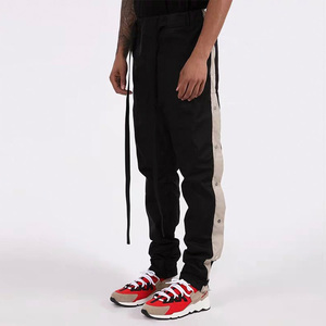 fear of god fog第六季6th主线排扣裤高街魔术贴飘带长裤男女卫裤