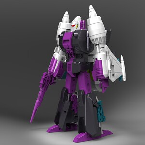 k記 kfc狂龙/恐龙 p-10a  三变头领战士 mp比例变形玩具 预定定金