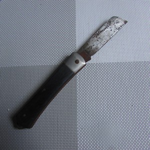 日立武藏电工刀日本进口二手工具日本回流工具刃长8总长19厘米