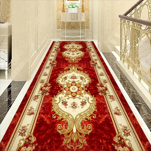 欧式走廊过道长方形金钻绒地毯玄关楼梯酒店迎宾入户进门地垫定制