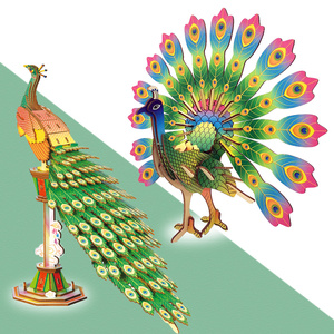 孔雀拼图