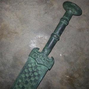 青铜器越王勾剑勾践剑教学仪器历史模型 仿古工艺品摆件