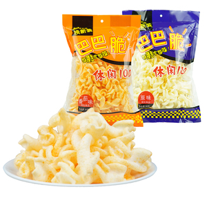 顶大巴巴脆80g螺旋薯片 8090的记忆的零食礼包休闲包邮 怀旧零食