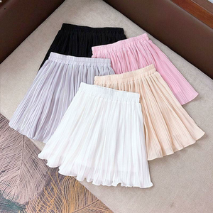 内衬无打底裤松紧超短走光超漏小短裙不带安全裤半身裙子wenfang
