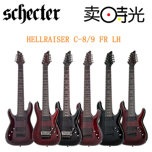 卖时光 Schecter HELLRAISER C 8 9 FR LH 8 9弦双摇电吉他它左手