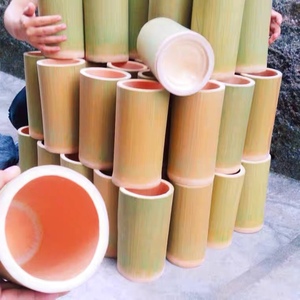 竹筒定制各种规格竹笔筒竹花瓶竹雕刻竹筒竹艺竹制品