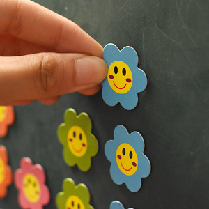 南薰磁性贴 5cm大号3cm小号幼儿园小红花磁贴片 小组竞赛评比磁性冰箱