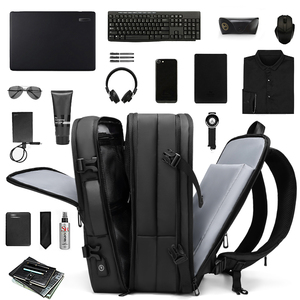 双肩包男士背包商务出差短途大容量旅行李包休闲男包多功能电脑包