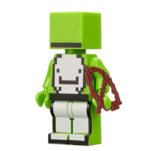 兼容乐高我的世界dream人仔him史蒂夫小人偶武器儿童拼装积木玩具