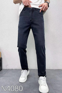明顿2024年春夏新款N4080-01 正品专柜验货男士修身韩风牛仔男裤