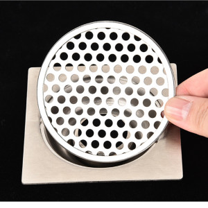 下水道防头发硅胶浴室堵塞浴缸卫生间地漏过滤网防毛发香彩旗舰店6