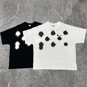 nike耐克x off white联名印花logo男女情侣运动短袖涂鸦t恤cu2477