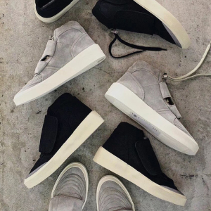 fear of god高帮真皮男板鞋fog鞋子第六季mid中帮麂皮高街休闲鞋