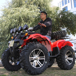 沙滩车越野四轮摩托车跑车大小公牛双人战士款全地形车atv越野车