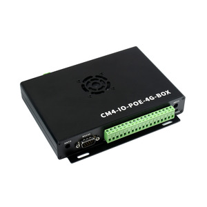 树莓派CM4计算模块物联网工控主机 CM4-IO-POE-4G-BOX
