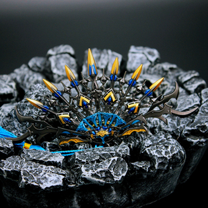 斗罗大陆周边唐门三暗器孔雀翎金属玩具摆件武器模型暴雨梨花针