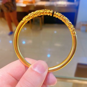 金箍棒手镯金黄金