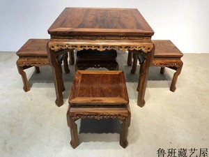 海南黄花梨茶桌