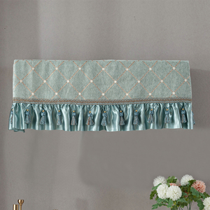 北欧挂式空调罩美的空调布罩挂机大1.5匹空调防尘罩开机不取室内