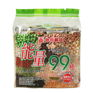 台湾进口北田能量99棒糙米蛋黄夹心卷玄米卷180g约18根休闲零食品
