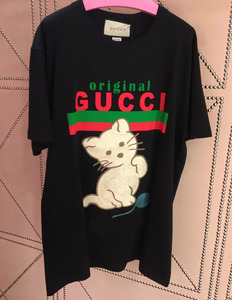 gucci北面联名短袖颜色,gucci北面联名短袖黑色 香港直邮gucci古驰短袖新款北面联名字母logo男女款t恤正品代购
