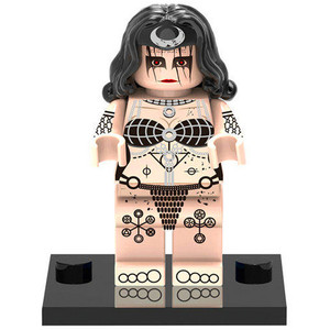 dc美国漫威英雄人仔积木玩具拼装x特遣队自杀小队欣宏322堕落女巫