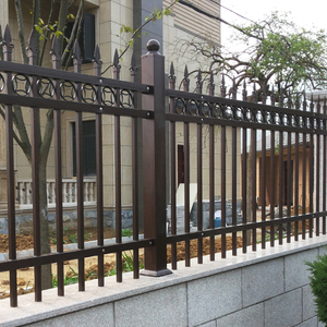 锌钢铁艺护栏围栏室外阳台镀锌栏杆围墙花园铝合金别墅庭院门栅栏
