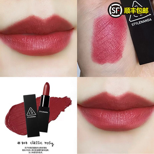 专柜小样 3ce三熹玉经典口红#803 哑光古典玫瑰色1.3g迷你装小样