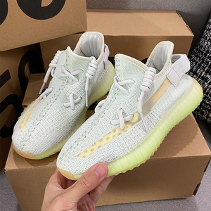 椰子鞋男女350v2亚洲限定海盐绿正品官网过毒版满天星黑天使yeezy