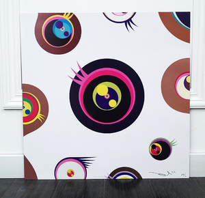 村上隆 签名画 jellyfish eyes 2006 平板印刷 109/300